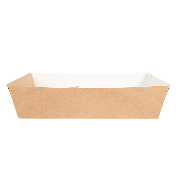 100 pezzi Vassoi in Carta con Interno Plastificato – Ideali per scatole Dama altezza 4cm