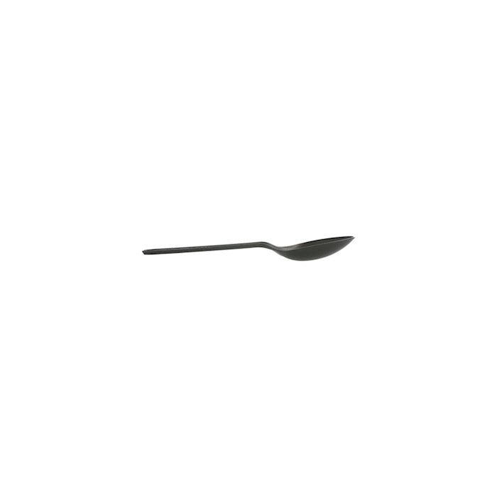 Mini Cucchiaini Finger Food in CPLA Nero Compostabile – 10 cm