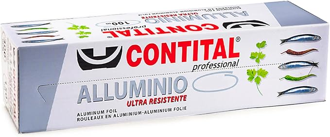 Carta Alluminio per Alimenti – Con o Senza Box con Taglierino, Disponibile in Vari Formati