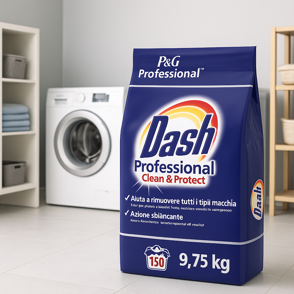 Dash Professional Clean&Protect detersivo in polvere per Lavatrice - 150 misurini