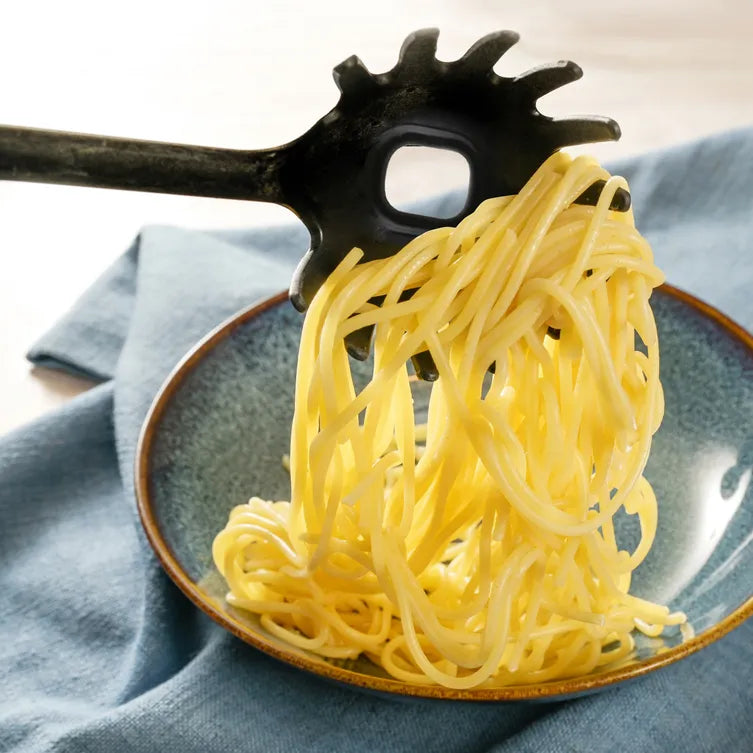 Cucchiaio per Spaghetti in PPA Nero – 30 cm | Alta Resistenza fino a 270°C