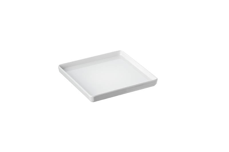 Piattino Finger food quadrato in melamina T8192, T8192.Z - 1 pezzo