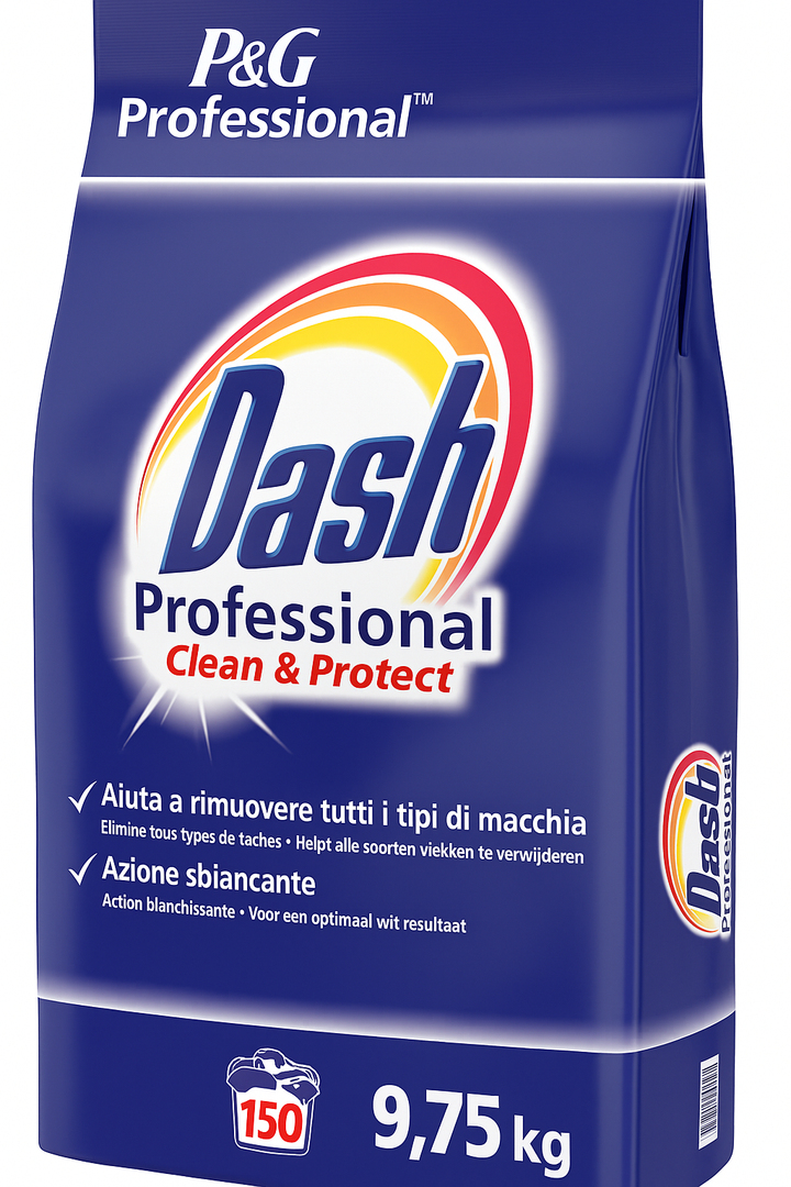 Dash Professional Clean&Protect detersivo in polvere per Lavatrice - 150 misurini