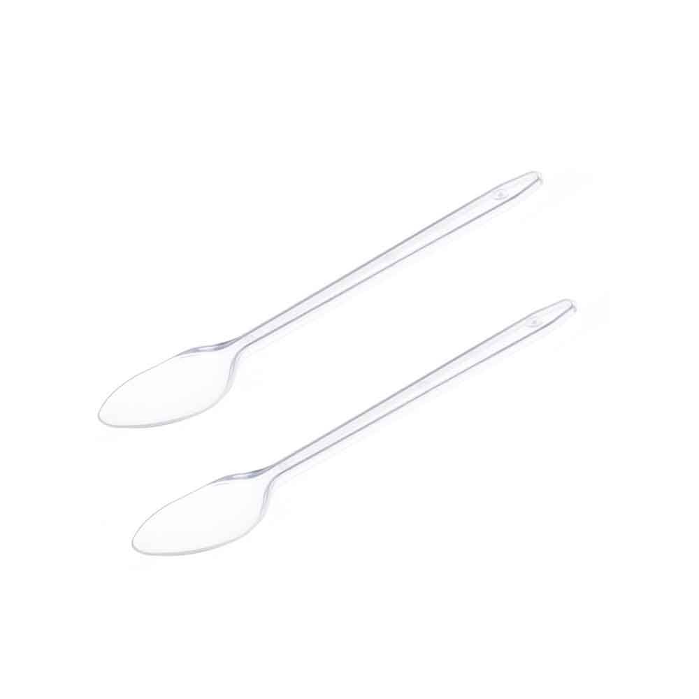 Cucchiai per Granita Riutilizzabili Trasparenti – 14 cm (1 Kg)