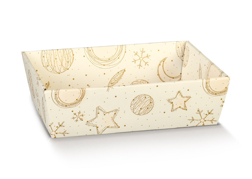 Cesti natalizi Scotton in cartone accoppiato – contenitore conico per confezioni regalo enogastronomiche