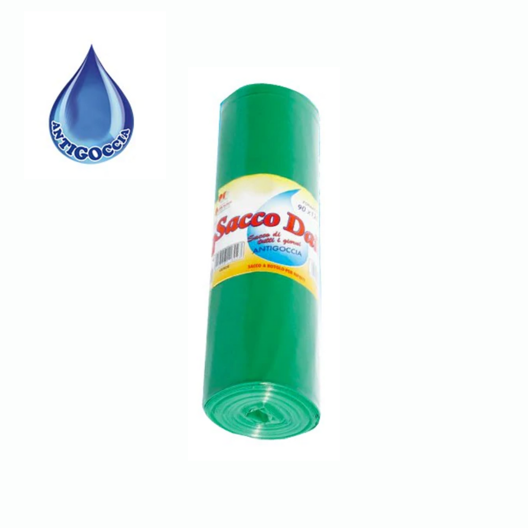Sacchi Raccolta Differenziata Antigoccia 80x110cm - Confezione da 1 kg
