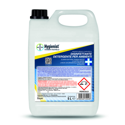 5lt Disinfettante Bayer Hygienist pavimenti e piastrelle