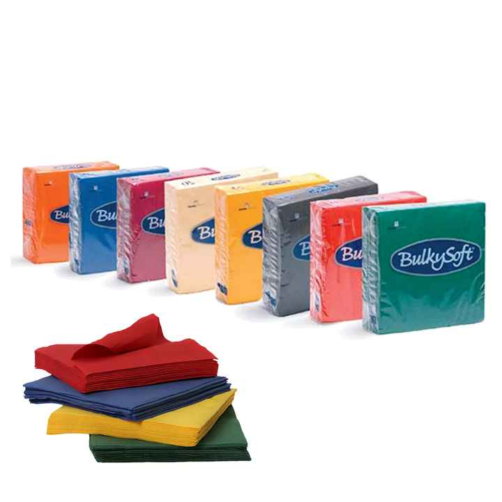 Tovaglioli in pura cellulosa Doppio Velo 38x38cm - 40 pezzi
