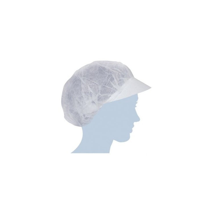 Cuffia per Capelli in TNT Monouso – Con Fascia Elastica | 100 Pezzi