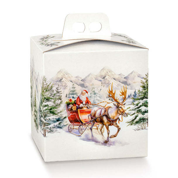 Scatola Porta Panettone Scotton – Fantasia “Paesaggio” - 30 pezzi
