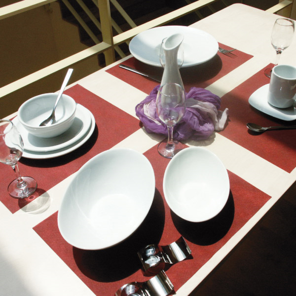 Tovagliette in carta paglia Bordeaux 30x40cm - 1000 pezzi