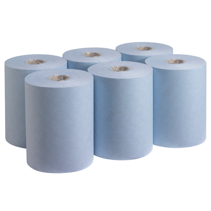 Asciugamani blu Slimmroll per dispenser Kimberly-Clark Scott® 6696 - 6 rotoli