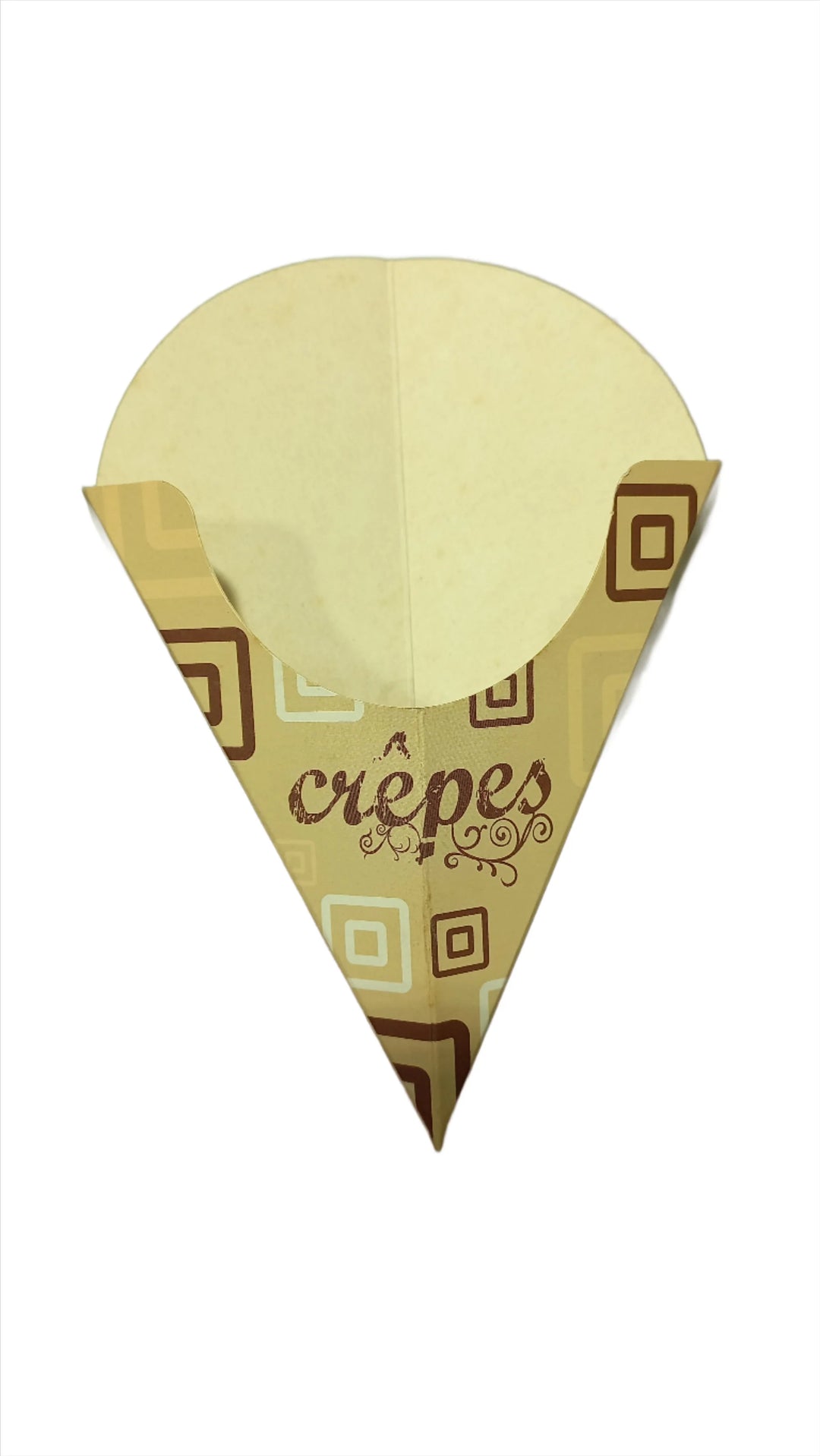 500 pezzi Porta Crepes in Carta 18x13cm