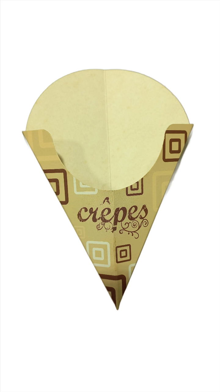 500 pezzi Porta Crepes in Carta 18x13cm