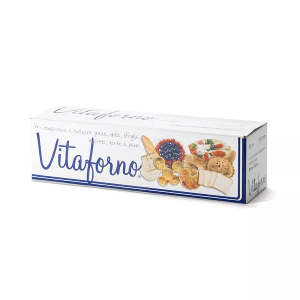 Carta da Forno Vitaforno – Rotolo da 50 Metri con Taglierino Integrato