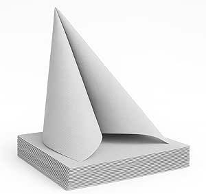 Tovaglioli eleganti e resistenti in Airlaid DRY 40x40 cm – Confezione da 50 pezzi