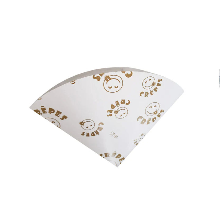 250 pezzi Porta Crepes in Carta 22x16cm
