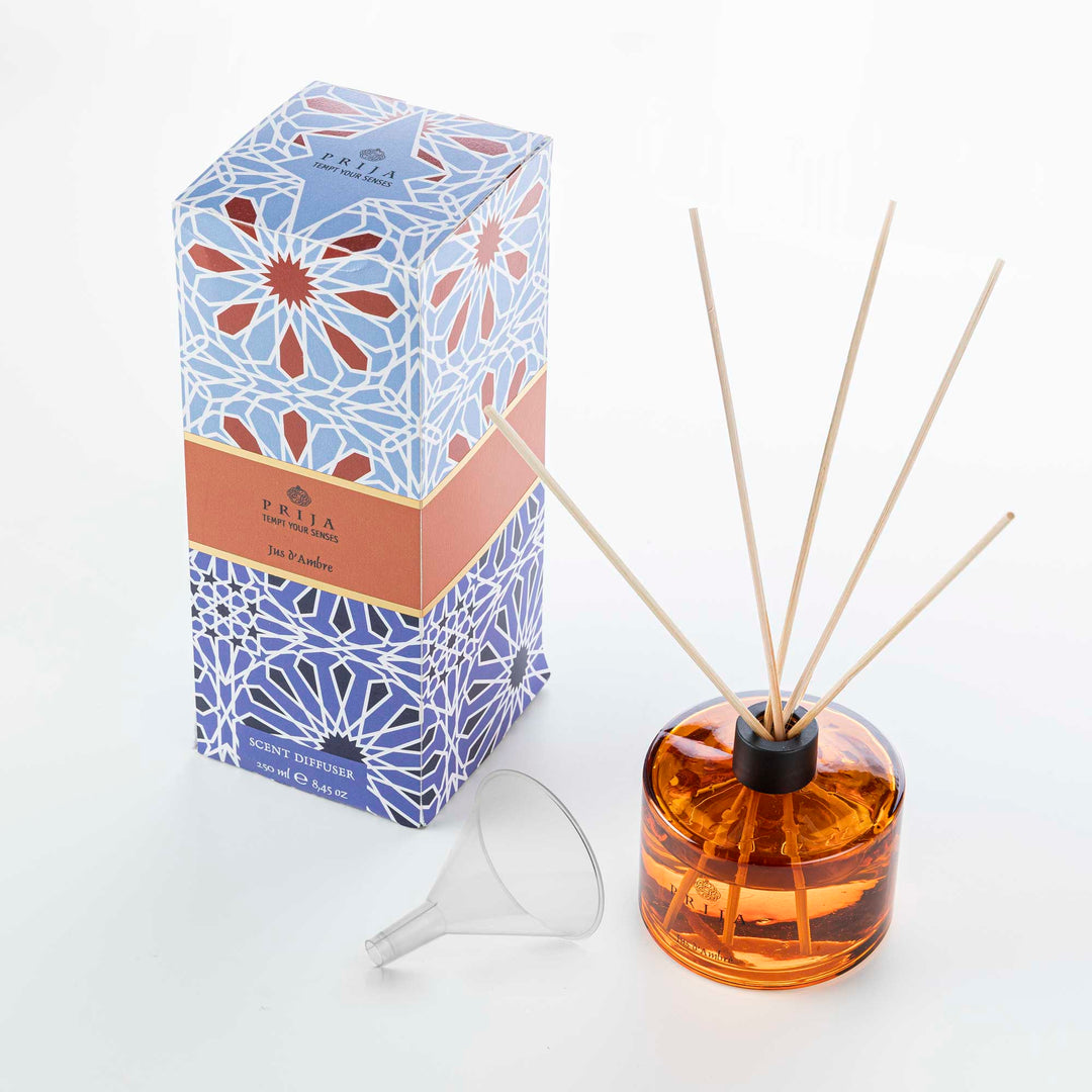 Prija Profumatore Ambiente con Bastoncini Jus d’Ambre – 200 ml