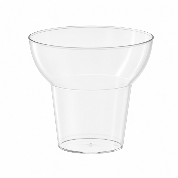 Bicchiere Dessert rasparente 100cc Ø7cm h6cm per Yogurt – 50 pezzi