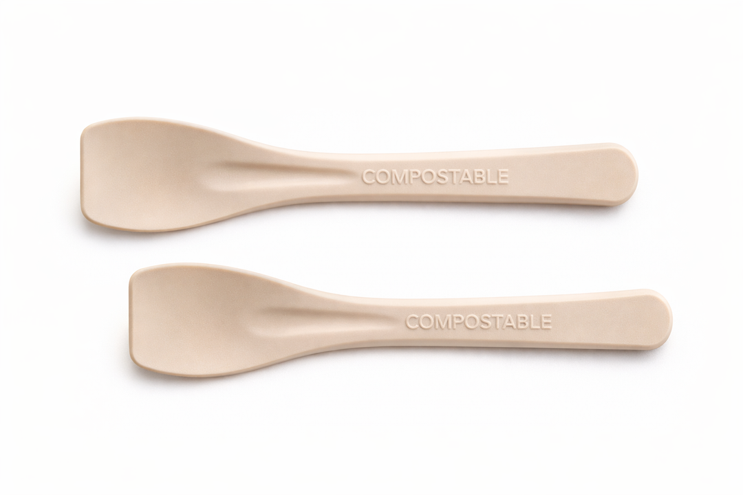 Palette Gelato in compostabile avana – 1 Kg (10 cm)