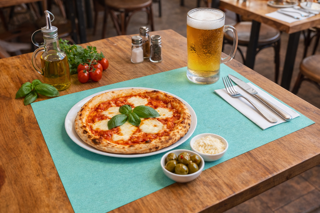 Tovagliette in Carta Veneziana Acquamarina – 33 × 44 cm | 500 Pezzi