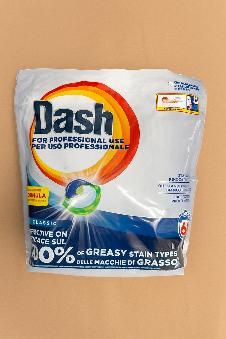 Dash Professional detersivo per Lavatrice - 60 Pods