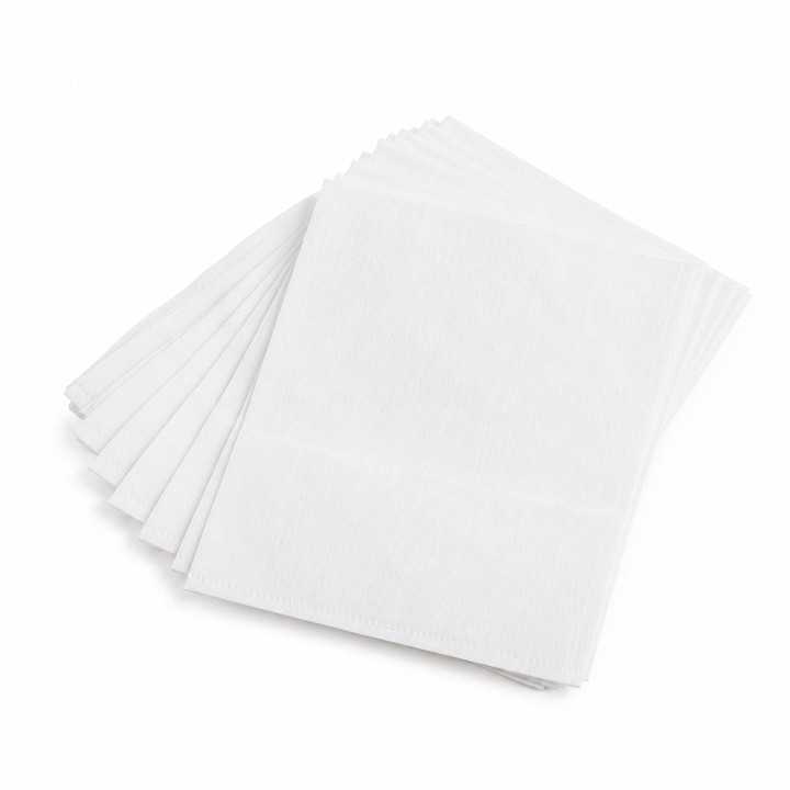 3000pz Tovaglioli bianchi in carta per dispenser da bar 17x17