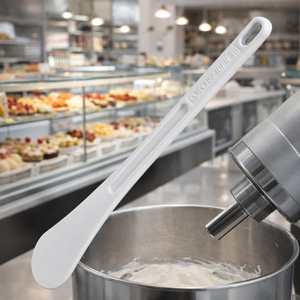 Spatola in Poliammide Bianca per Pasticceria – Resistente e Igienica