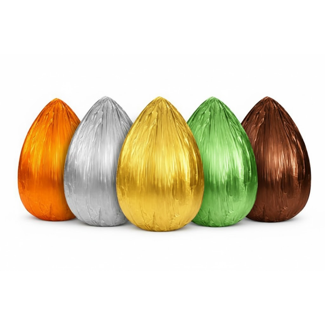 5kg fogli in alluminio per confezionare Uova di Pasqua 50×100cm - circa 135 fogli