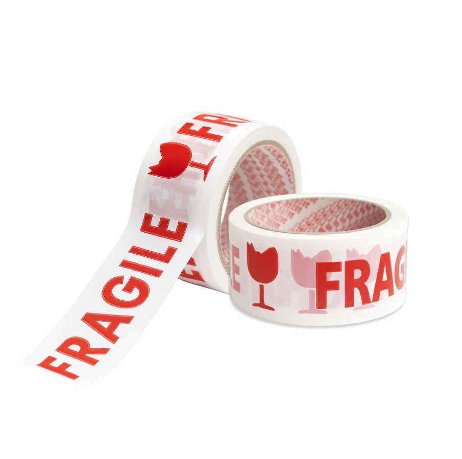 Nastro adesivo "Fragile" 5cm 66mt - 6 pezzi