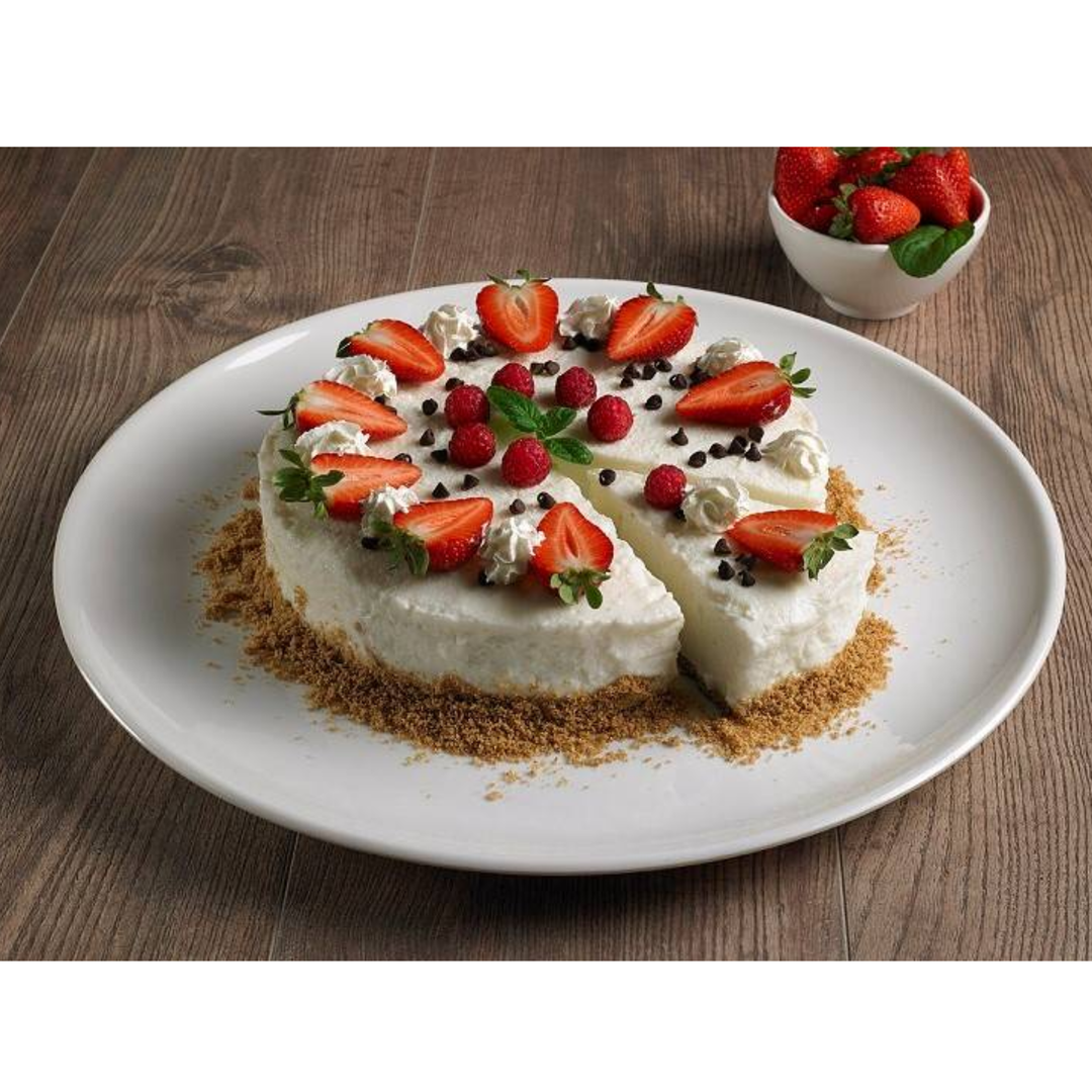 Vassoio Rotondo Maxi “Le Perle” Melamina Bianca - Diametro 40 × 3,5cm