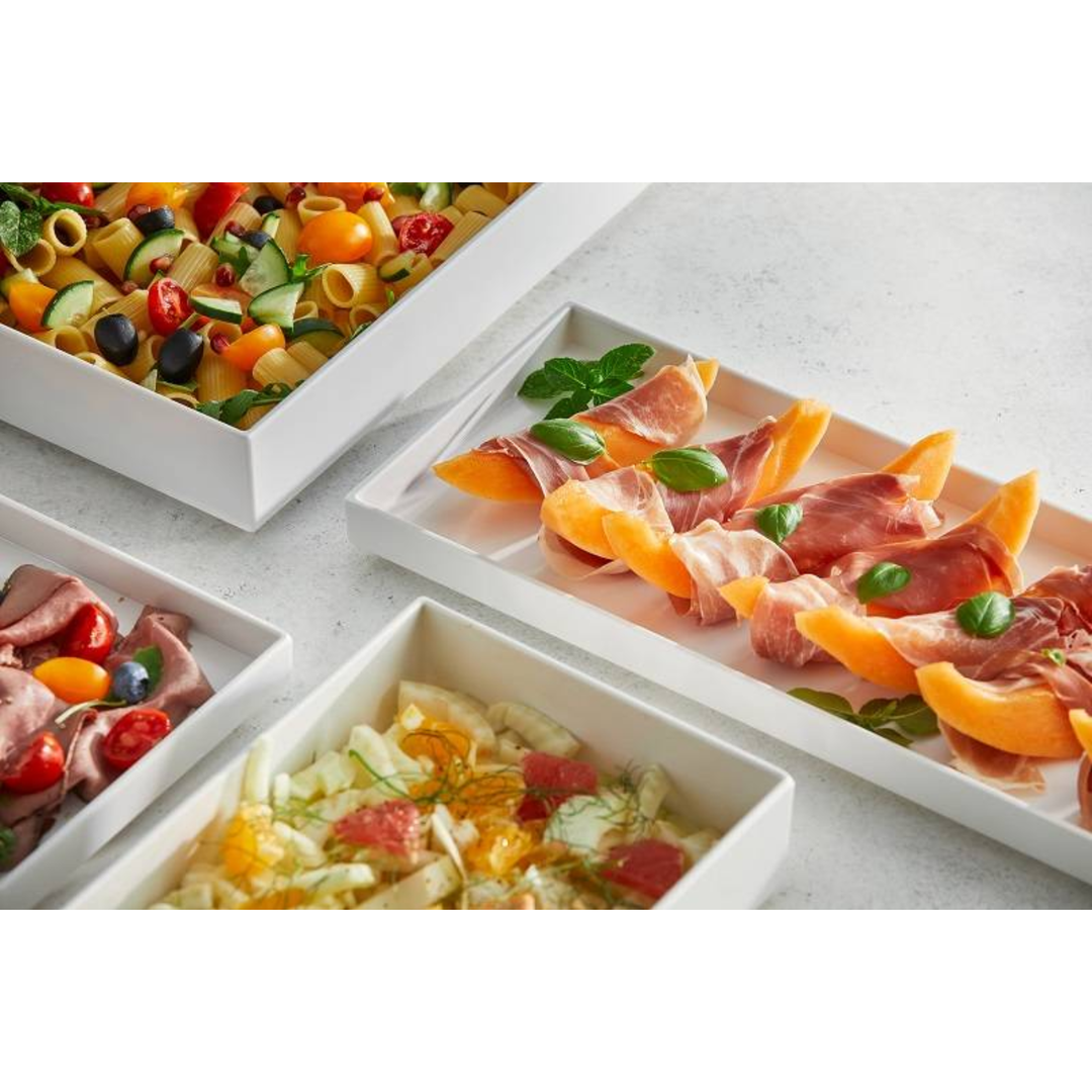 Vassoio Gastronorm “Venezia” – Melamina Bianca Lucida