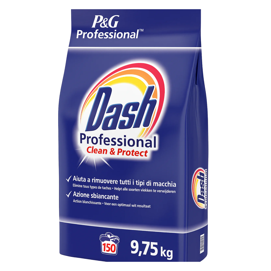 Dash Professional Clean&Protect detersivo in polvere per Lavatrice - 150 misurini