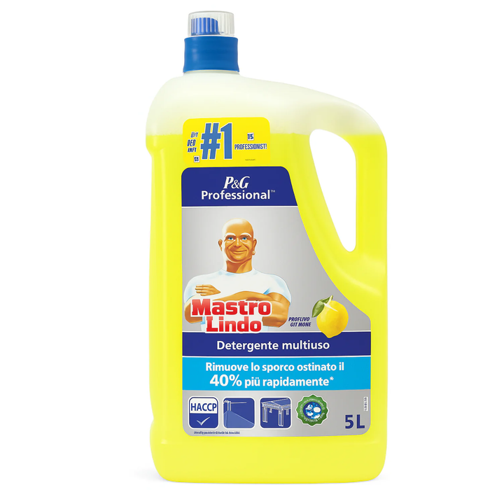 Nuovo MastroLindo Professional Lavapavimento Limone 5Lt