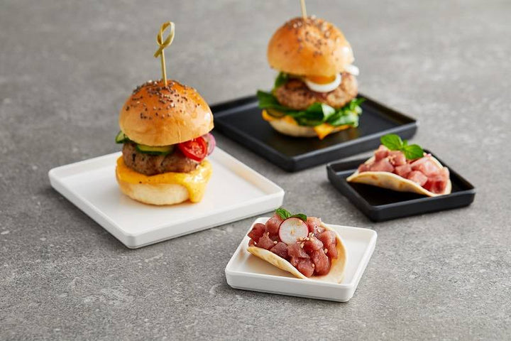 Piattino Quadrato in Melamina – Finger Food