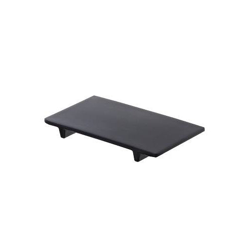 Vassoio Sushi in Melamina Nera – Rettangolare con Piedini