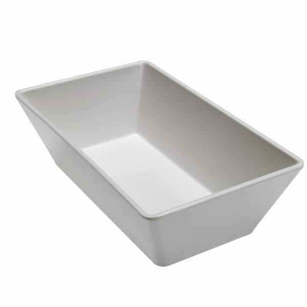 Vassoio Zaffiro – Pirofila Rettangolare in Melamina Bianca