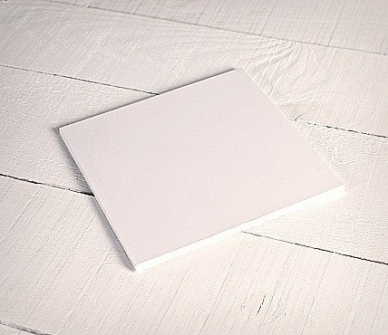 10 pezzi Sottotorta rigido Bianco Quadrato – Plastificata ed Elegante, Disponibile in Diverse Misure