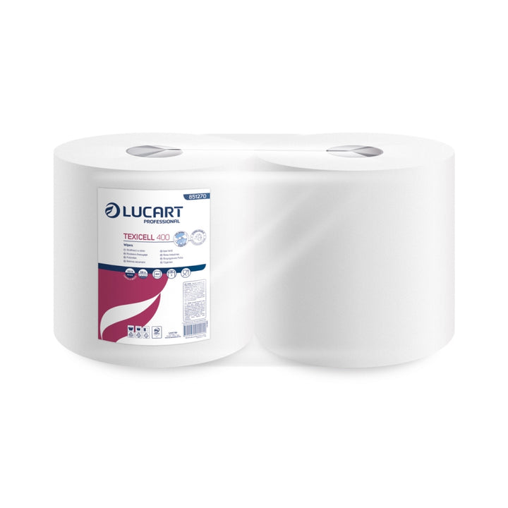 Strofinacci Industriali a rotolo Texicell 400 Lucart Professional 851270 - 2pz