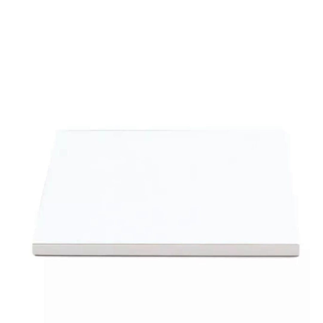 10 pezzi Sottotorta rigido Bianco Quadrato – Plastificata ed Elegante, Disponibile in Diverse Misure