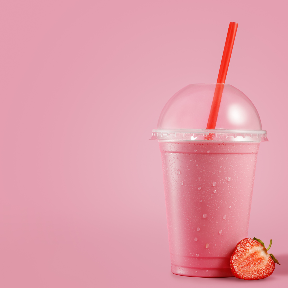 Cannucce Colorate in Carta con Cucchiaino per Granita – Confezione da 125 Pezzi (20 cm, Ø 8 mm)