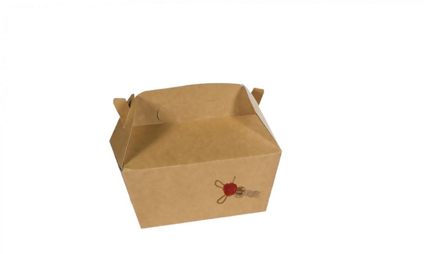 Scatola Happy Meal Avana 20,5x14x9 mm