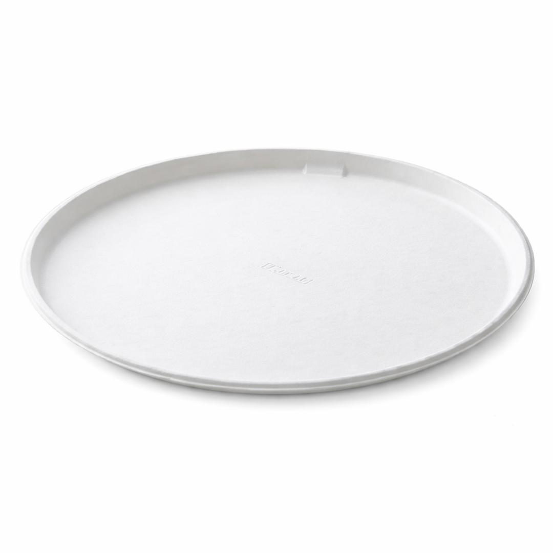 Piatti Pizza in polpa di cellulosa biodegradabili - diametro 32cm