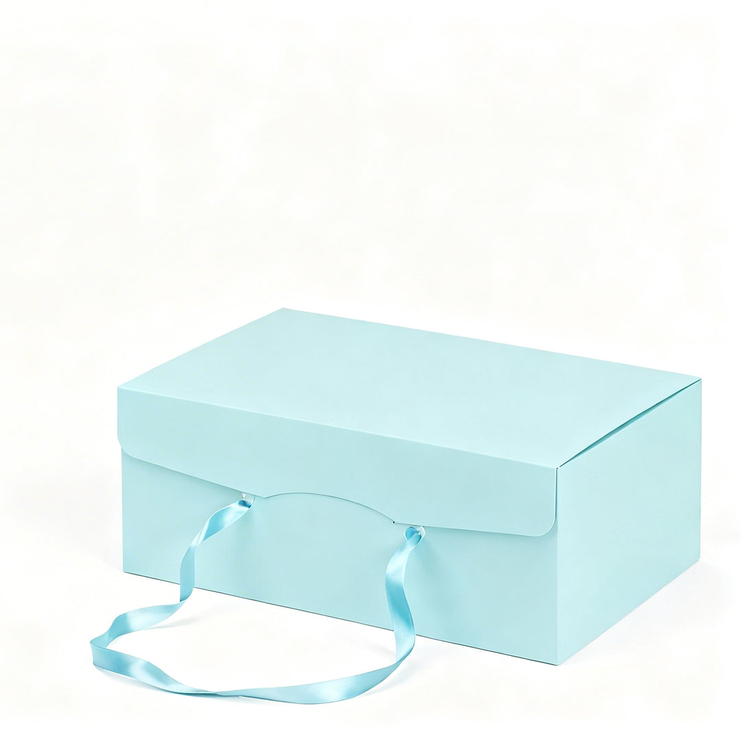 Scatola per Colombe con Manico in Raso 32,5×24cm h 14cm - 1 Pezzo