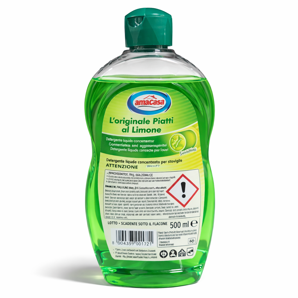 Detersivo Piatti al Limone professionale 12pz da 500 ml