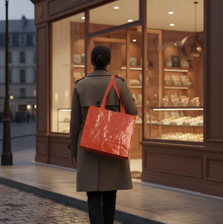 Shopper Riutilizzabile in PP Laminato – 39x14x35 cm