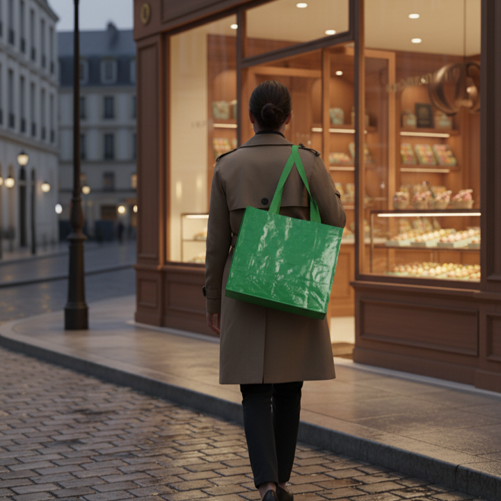 Shopper Riutilizzabile in PP Laminato – 39x14x35 cm