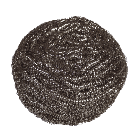 10pz Spugna abrasiva Vileda Professional a retina spirale inox 30gr