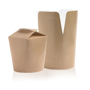 Scatola Noodles Take Away Cartoncino Avana