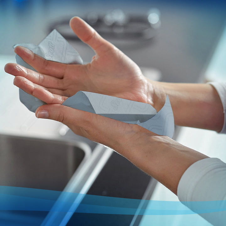 Asciugamani bianchi Slimmroll per dispenser Kimberly-Clark Scott® 6623 - 6 rotoli